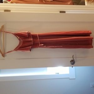 Velvet Midi Dress in Rose